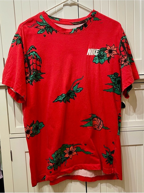 Nike Other - Nike Hoop Island Allover Print Basketball Floral Hawaiian T-Shirt
